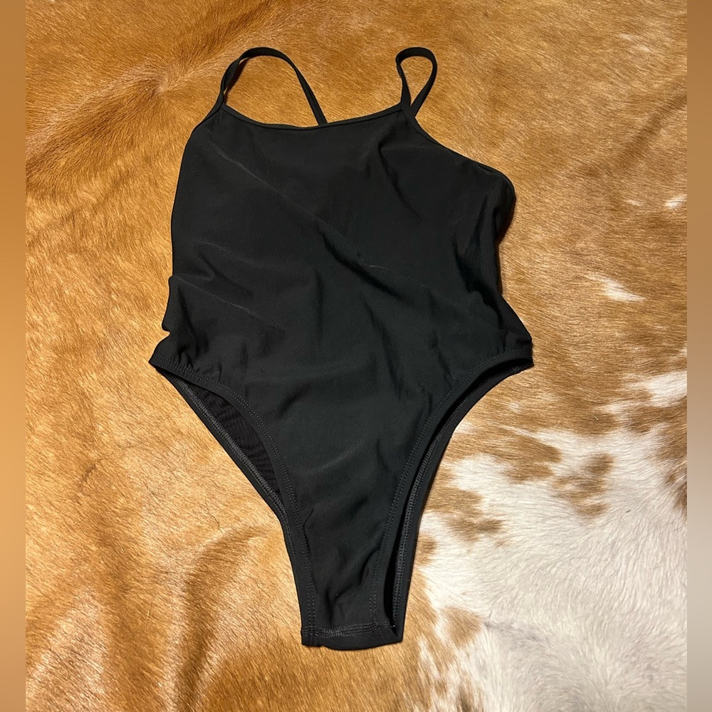 Jolyn Clothing Black One Piece Swimsuit